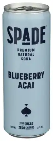 Spade Soda Blueberry Acai