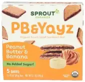 Sprout Organics Snack Pnt Bttr Banana