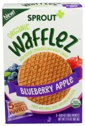 Sprout Organics Wafflez Blueberry Apple