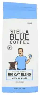 Stella Blue Ground Big Cat Coffee