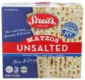 Streits Matzo Unsalted