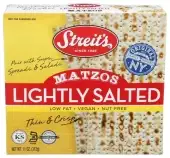 Streits Matzo Lightly Salted