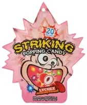 Striking Candy Popping Lychee