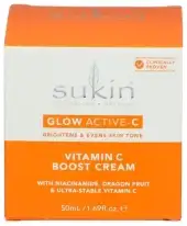Sukin Cream Glow Boost Actve C