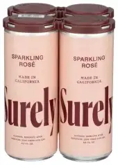 Surely Na Wine Sprk Rose 4Pk