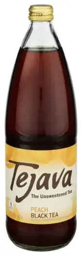 Tejava Tea Black Peach Unsweet
