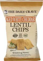 The Daily Crave Chip Lentil Aged Wht Chdr