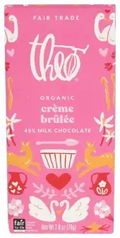 Theo Chocolate Choc Bar Milk Creme Brul