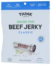 Think Jerky Jerky Beef Classic Grssfd