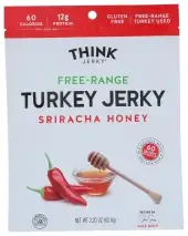Think Jerky Jerky Turkey Sriracha Hny