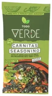 Todo Verde Seasoning Carnitas Taco