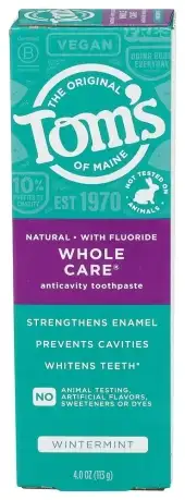 Toms Of Maine Tthpaste Whl Care Wntrmnt