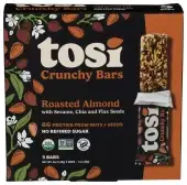 Tosi Bar Roastted Almond 5Pk
