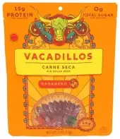 Vacadillos Jerky Carne Seca Habanero