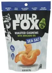 Wild Fox Cashews Sea Salt