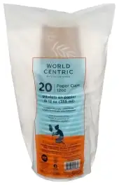 World Centric Cup Paper Hot Compost 12Z