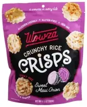 Wowza Rice Crisps Maui Onion