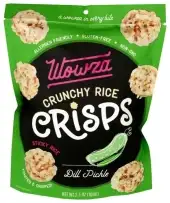 Wowza Rice Crisps Dill Pickle
