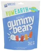 Yumearth Gummy Bear 10 Snkpk Fmly