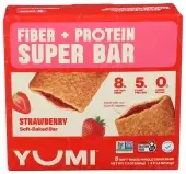 Yumi Bar Kid Prtn Fib Strawb