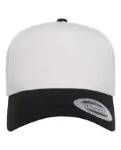 Retro Cotton Blend Trucker Snapback Cap