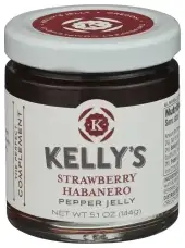 Kellys Jelly Strawberry Habanero Pepp