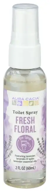 Aura Cacia Spray Toilet Frsh Floral
