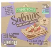 Sanissimo Crackers Salmas Chia Flx