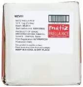 Matiz Rice Valenciano Paella