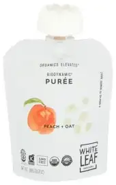 White Leaf Provisions Baby Food Peach Oat