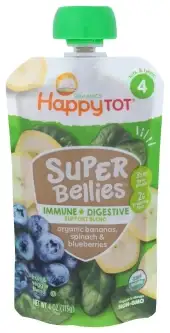Happy Tot Pouch Banana Spnch Blubry