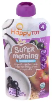 Happy Tot Pouch Apl Acai Cmlk Morng