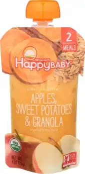 Happy Baby Granola & Apples Swt Pto