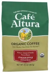 Cafe Altura Coffee Bean Ital Blend Org