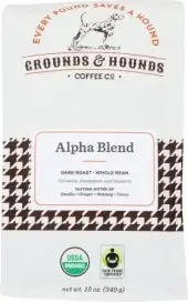 Grounds & Hounds Coffee Coffee Alpha Blend Wb