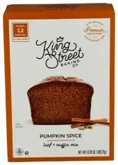 King Street Baking Co Mix Loaf Muffin Pmpkn Sc