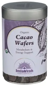 Imlakesh Organics Wafers Cacao Raw Org