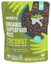 Jasberry Rice Org W/ Cocnut Rte