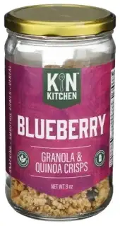 Kin Kitchen Eb Crisps Grnla Qnoa Blubry