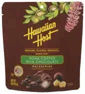 Hawaiian Host Macadamias Kona Mlk Choc