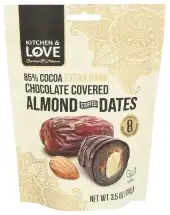Kitchen And Love Dates Dk Chc Almnd Stuffd