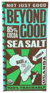 Beyond Good Bar Choc 85 Pcnt Sea Slt