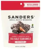 Sanders Caramel Drk Choc Ss Fruitd