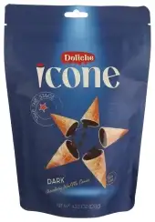 Doliche Waffle Cones Dark Choc