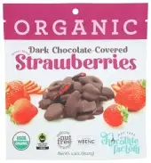 Nut Free Chocolate Factor Choc Drk Cvrd Straw Org