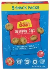 Allergy Smart Cookie Mini Bday Cke 5Pk