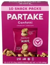 Partake Foods Cookie Mini Sh Sprinkle