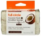 Full Circle Home Sponge Scrubber Coconut