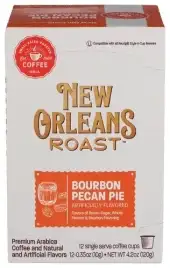 New Orleans Roast Coffee Brbn Pcn Pie 12Ct