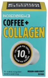 Incredibrew Coffee Pod Collagen 10Ct